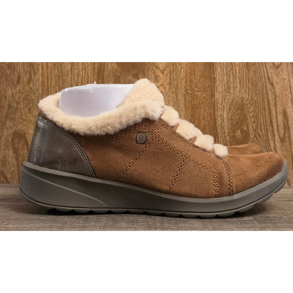 Bzees Golden Slip On Shoes Womens Size 8‎ Brown